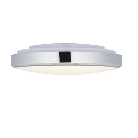 Plafon Cobra CCT chrome IP44 15W (94520) - Saxby