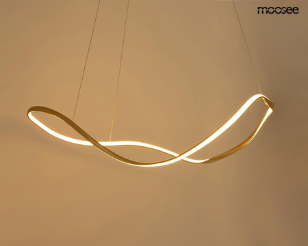 MOOSEE lampa wisząca WAVES 80 złota (MSE1501100593) - Moosee