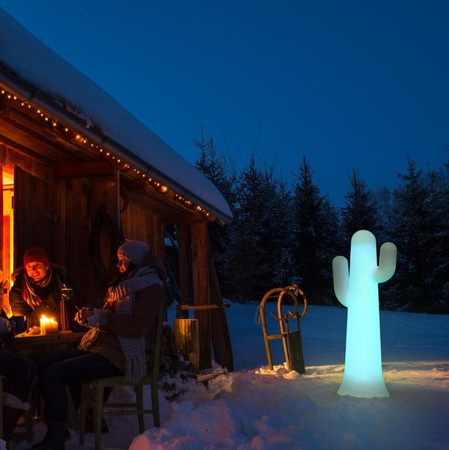 NEW GARDEN lampa ogrodowa PANCHO 140 CABLE biała (LUMPC140OFNW) - New Garden