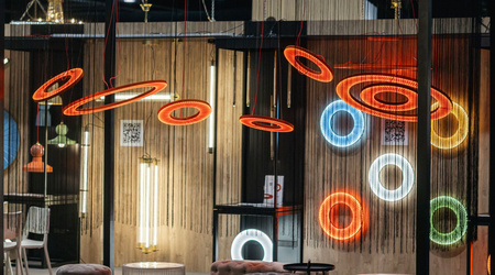 NEXO K - kinkiet - czerwona terakota - 4000K (4052) - ANTIGO