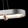 Ledowa lampa wisząca  Spectra No.4  Altavola Design  (LA114/P_92_2+1_grey_gold) - ALTAVOLA DESIGN