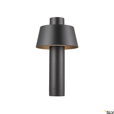 Zewnętrzna lampa stojąca PHOTONI 45 , czarna (1007587) - SLV
