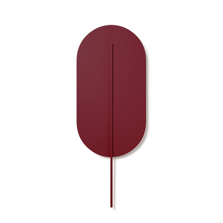 ROKKE burgundowa lampa ścienna / kinkiet (RKK24050) - Ummo