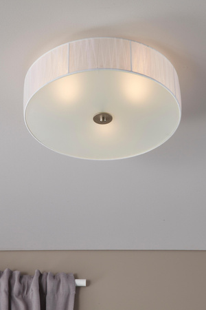 BYSKE Plafon 3L Biały/Matowy