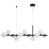 Lampa wisząca MINI MOON czarna 100 cm (ST-8118P-11 black) - Step into Design