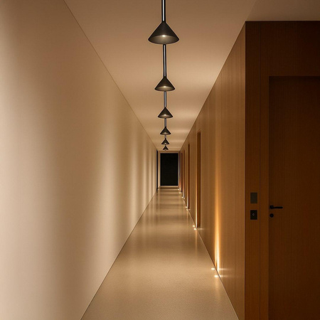 Trójkątna lampa do szyny Magnetic track cone 5mm 7W 4000K (ML2155) - Milagro