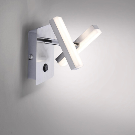 RICO KINKIET STALOWY (11276-55) - Paul Neuhaus