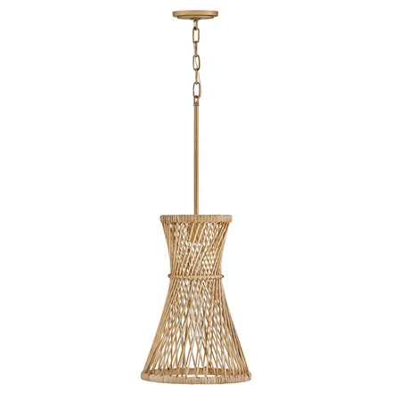 Lampa wisząca Twyla - 1 źródło światła - Oksydowane złoto (QN-TWYLA-1P-BNG) - Quintiesse