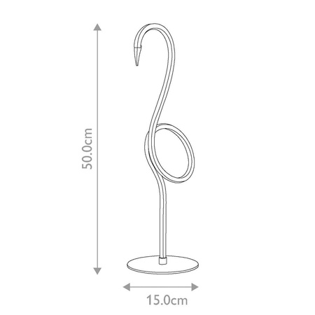 Lampa stołowa Flamingo (FLAMINGO-TL-WHT) - Elstead Lighting