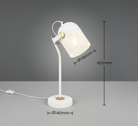 Lampa stołowa z ruchomym kloszem MIXA (548200131) - Trio