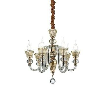 Lampa wisząca Strauss SP6 (140605) Ideal Lux - żyrandol