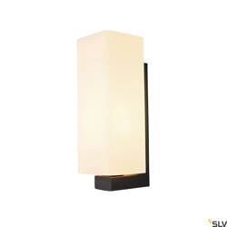 QUADRASS, lampa ścienna natynkowa indoor, E27, kolor czarny (1003430) - SLV