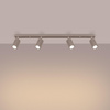 Plafon KARBON 4L taupe (SL.1765) - Sollux Lighting