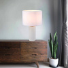 Szklana lampa stołowa Tokio 1xE27  (LP-787/1T biała) - Light Prestige