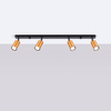 Plafon WINX 4L czarny/miedź (SL.1379) - Sollux Lighting