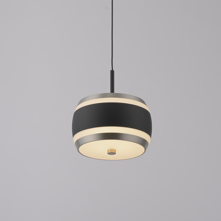 PURE FALLING RINGS LAMPA WISZĄCA CZARNA (2503-18) - Paul Neuhaus