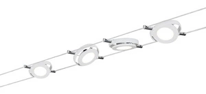 RoundMac LED system linkowy DC 4x4W Biały Mat 230V/12V DC 36VA Metal (PL94105) - PAULMANN