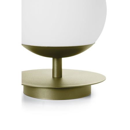 PLAAT ST oliwkowa lampa stołowa (PLS11414P1) - Ummo