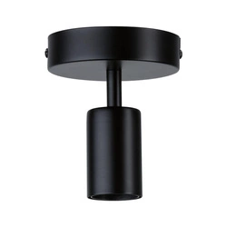 Neordic Malja plafon max1x40W E27 Czarny 230V metal (PL79760) - PAULMANN