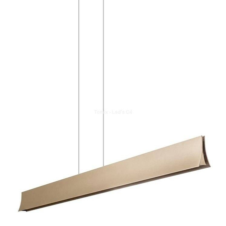 Lampa wisząca BRAVO złota ŚCIEMNIANA (00-4926-F5-M1) -GROK- Leds-C4 - żyrandol