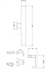 Kinkiet LED MIRROR LINE I kol. srebrny (D687065)