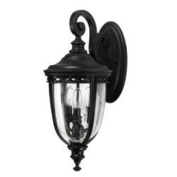 Lampa zewnętrzna, kinkiet ENGLISH BRIDLE kol. CZARNY (FE/EB2/M BLK) - Feiss - Elstead Lighting