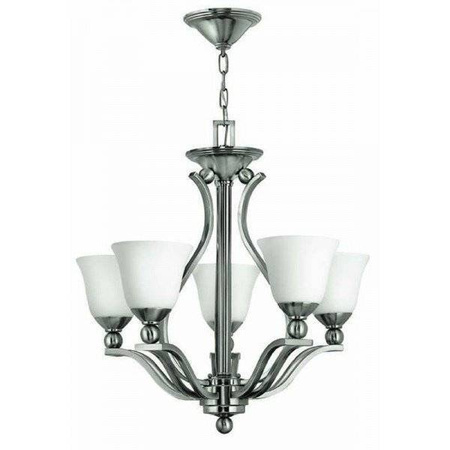 	 	 	  Lampa wisząca BOLLA kol. NIKIEL (HK/BOLLA5) - Hinkley - Elstead Lighting - żyrandol
