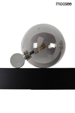 MOOSEE lampa wisząca LINEAL czarna (MSE010100270) - Moosee