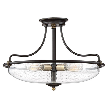Lampa sufitowa Griffin (QZ-GRIFFIN-SFM-C-PNAB) - Elstead Lighting