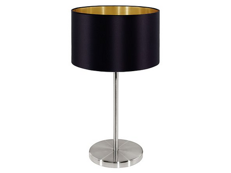 Lampa stołowa MASERLO czarna (31627 - ELGO)