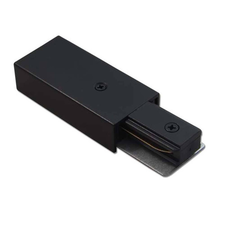 Zasilanie szynoprzewodu natynkowego 1F 230V - Czarne   (6312) - Brosline