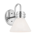 Kinkiet Farum - 1 źródło światła - Polerowany chrom (KL-FARUM1-CH) - Elstead Lighting