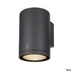ENOLA ROUND L, single, lampa ścienna natynkowa LED outdoor, kolor antracytowy CCT 3000/4000K (1003440) - SLV