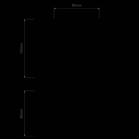 Lampa wpuszczana Minima Square Fixed IP65 (1249018) - Astro Lighting