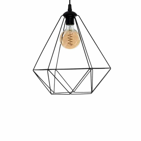 Lampa wisząca BASKET BLACK 1xE27 (MLP7214) - Milagro