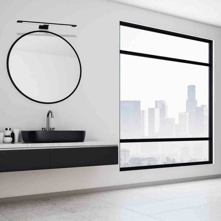 Kinkiet SHINE BLACK 60cm 12W LED (ML5570) - Milagro