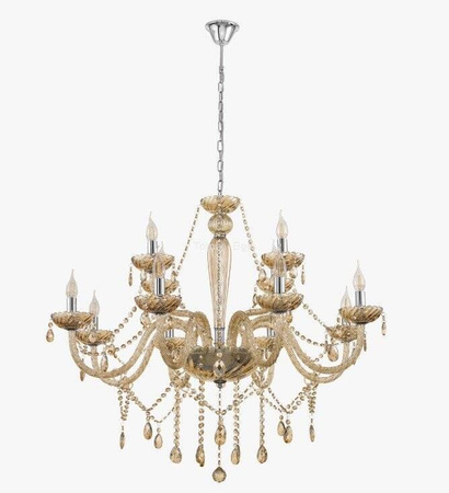 Lampa wisząca BASILANO koniakowa (39094 - EGLO) - żyrandol