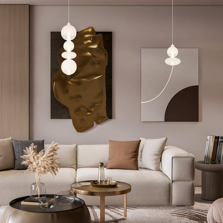 Lampa wisząca DAPHNE WHITE 36W (ML0863) - Milagro