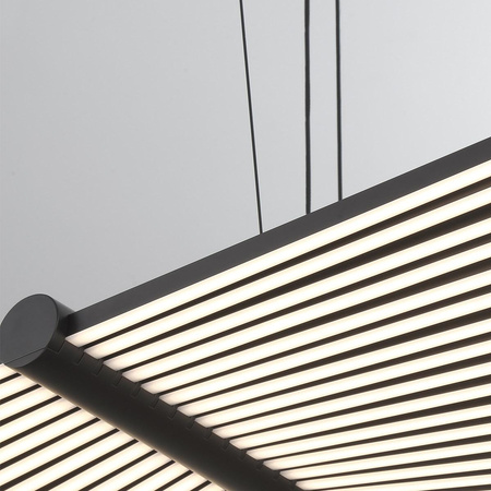 Żyrandol Seraph - Matowa czerń (QN-SERAPH-LP-L-BLK) - Quintiesse