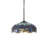 Lampa Wisząca Dragonfly blue (64080) Tiffany