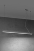 Lampa wisząca PINNE 117 szara 4000K (TH.070) - Thoro Lighting