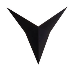 Kinkiet Hino 1 - Czarny (300 mm)   (4037) - Shilo