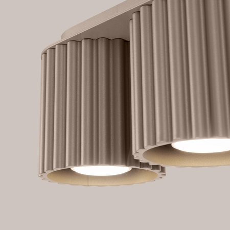 Plafon AURA 2 taupe GU10 (SL.1815) - Sollux Lighting