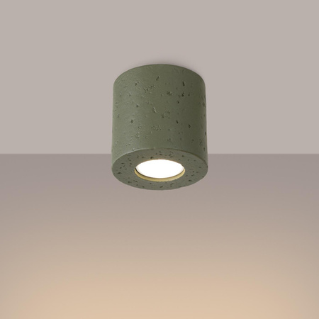 Plafon ORBIS beton zielona oliwka (SL.1841) - Sollux Lighting