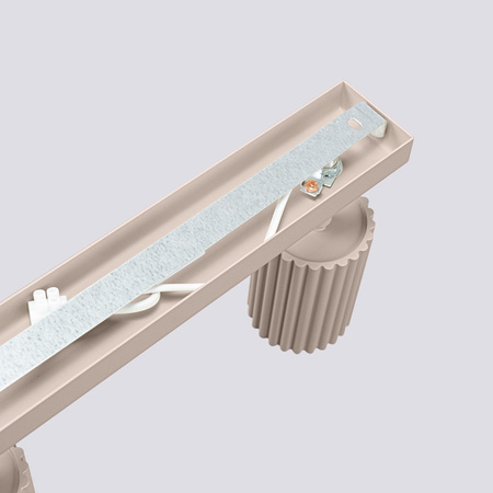 Plafon KARBON 4L taupe (SL.1765) - Sollux Lighting