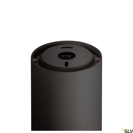 NUMINOS® CL PHASE L, wewnętrzna oprawa sufitowa natynkowa LED, czarna/czarna 2700 K 60° (1004316) - SLV