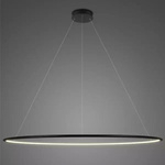 Lampa wisząca Ledowe Okręgi No.1 200cm 3k czarna Dali (LA073/P_200_in_3k_black_Dali) - ALTAVOLA DESIGN