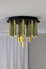 GOCCE Ceiling 13L Raw Brass/Black (108504) Markslojd
