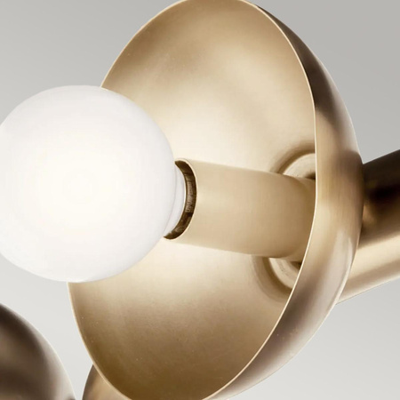 Żyrandol Palta - 9 źródeł światła - Szampański brąz (KL-PALTA9-CPZ) - Elstead Lighting