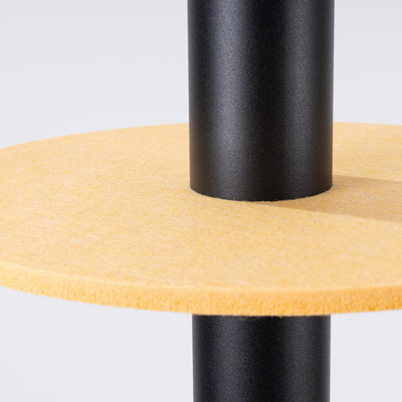 Lampa wisząca PELTA 1 czarna/żółta (SL.1883) - Sollux Lighting